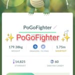 Pokémon GO Shiny Fashionable Dragonite – Trade 20.000 stardust (Read Describe)