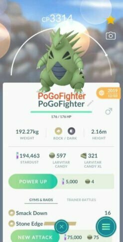 Pokemon Go Slaking Cp4000 High Cp Pokemon Trade Read Describe Pogofighter