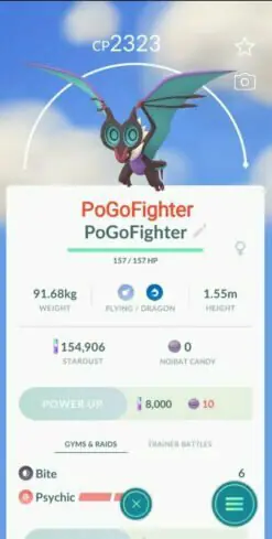 Pokémon GO Ultra Beast Buzzwole – Trade 1.000.000 stardust (Read Describe)  - PoGoFighter