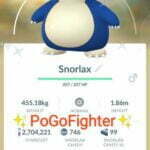 Pokémon GO Shiny Snorlax - Mini Account (Read Describe)