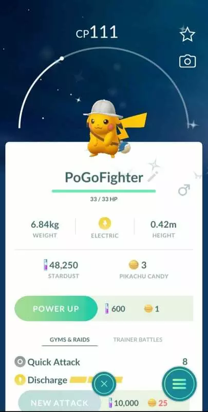 A little late but I got this shiny Pikachu during go fest even though I  didn't buy a ticket!! . . #pogo #pokemon #pokemongo…