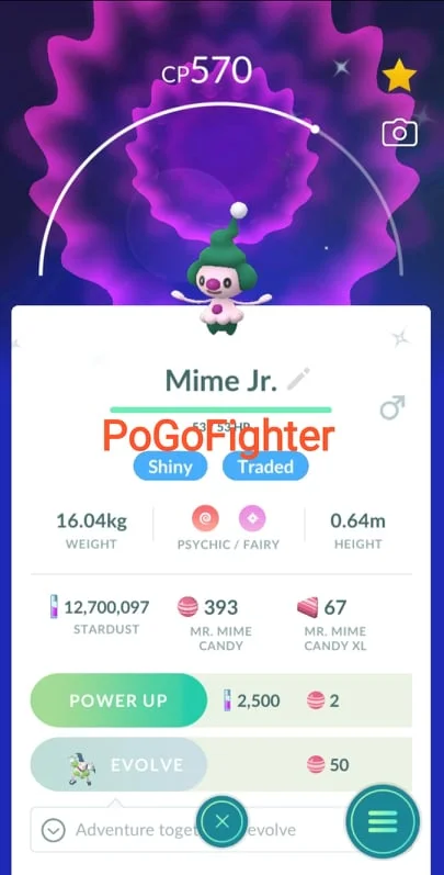 Where can Mime Jr. be found in Pokemon GO?