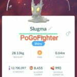 Pokémon GO Shiny Slugma - Trade 20.000 stardust (Read Describe)