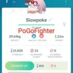 Pokémon GO Shiny Slowpoke wearing 2020 Glasses - Trade 20.000 stardust (Read Describe)
