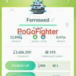 Pokémon GO Shiny Ferroseed - Trade 20.000 stardust (Read Describe)
