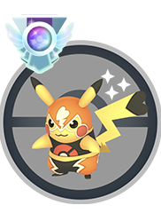 Pokemon Shiny Pikachu Libre - Tra'de - Best of Rank 24- (Read Describe)