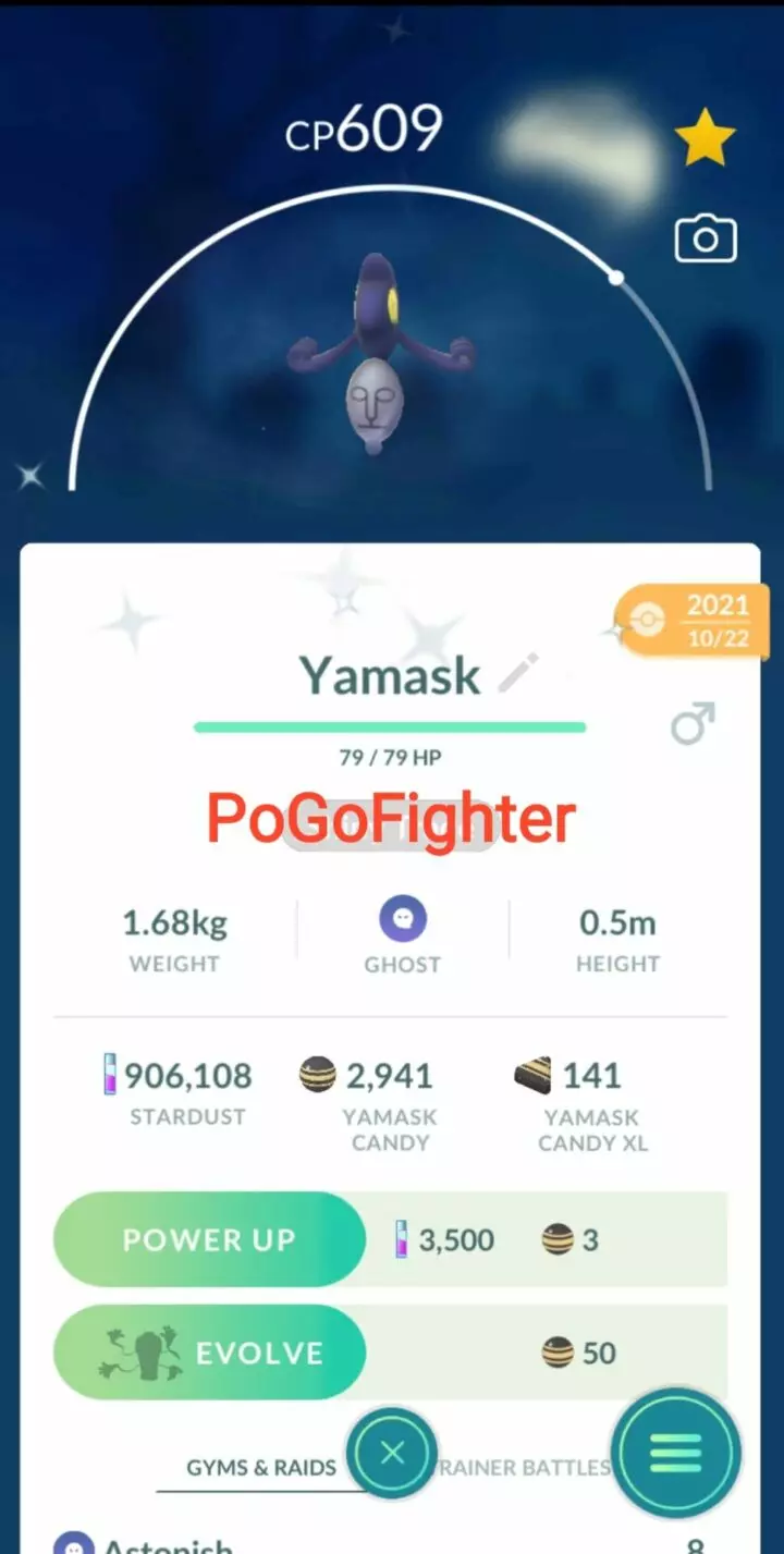 Pokémon GO Shiny Yamash – Trade 20.000 stardust (Read Describe)
