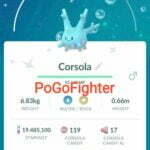 Pokémon GO Shiny Corsola – Trade 20.000 stardust (Read Describe)