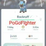 Pokémon GO Shiny Rockruff – Trade 20.000 stardust (Read Describe)