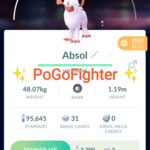 Pokémon GO Shiny Absol – Trade 20.000 stardust (Read Describe)