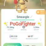 Pokémon GO Shiny Smeargle – Trade 20.000 stardust (Read Describe)