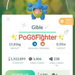 Pokémon GO Shiny Gible – Trade 20.000 stardust (Read Describe)