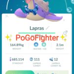 Pokémon GO Shiny Lapras wearing Scarf – Trade 20.000 stardust (Read Describe)