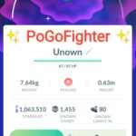 Pokémon GO Shiny Unown V – Trade 20.000 stardust (Read Describe)