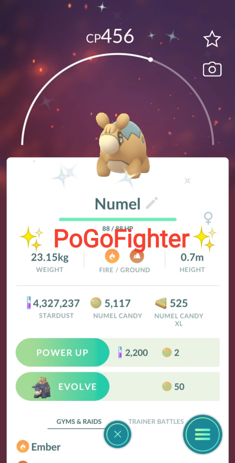 Pokémon GO Shiny Unown A - Trade 20.000 stardust (Read Describe) -  PoGoFighter