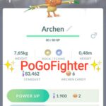 Pokémon GO Shiny Archen – Trade 20.000 stardust (Read Describe)