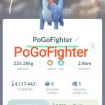 Pokémon GO Aurorus CP2600+ – High CP Pokemon – TRADE (Read Describe)