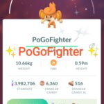 Pokémon GO Shiny Pansear– Trade 1.000.000 stardust (Read Describe)