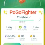 Pokémon GO Shiny Combee – Trade 20.000 stardust (Read Describe)