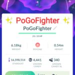 Pokémon GO Shiny Unown Y – Trade 20.000 stardust (Read Describe)