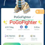 Pokémon GO Shiny Giratina Altered Forme – Mini Account (Read Describe)