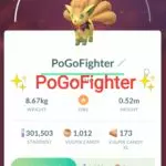 Pokémon GO Shiny Spooky Festival Vulpix – Trade 20.000 stardust (Read Describe)