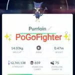 Pokémon GO Shiny Purrloin – Trade 20.000 stardust (Read Describe)