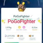 Pokémon GO Shiny Dedenne – Trade 1.000.000 stardust (Read Describe)