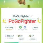 Pokémon GO Shiny Tropius – Trade 20.000 stardust (Read Describe)