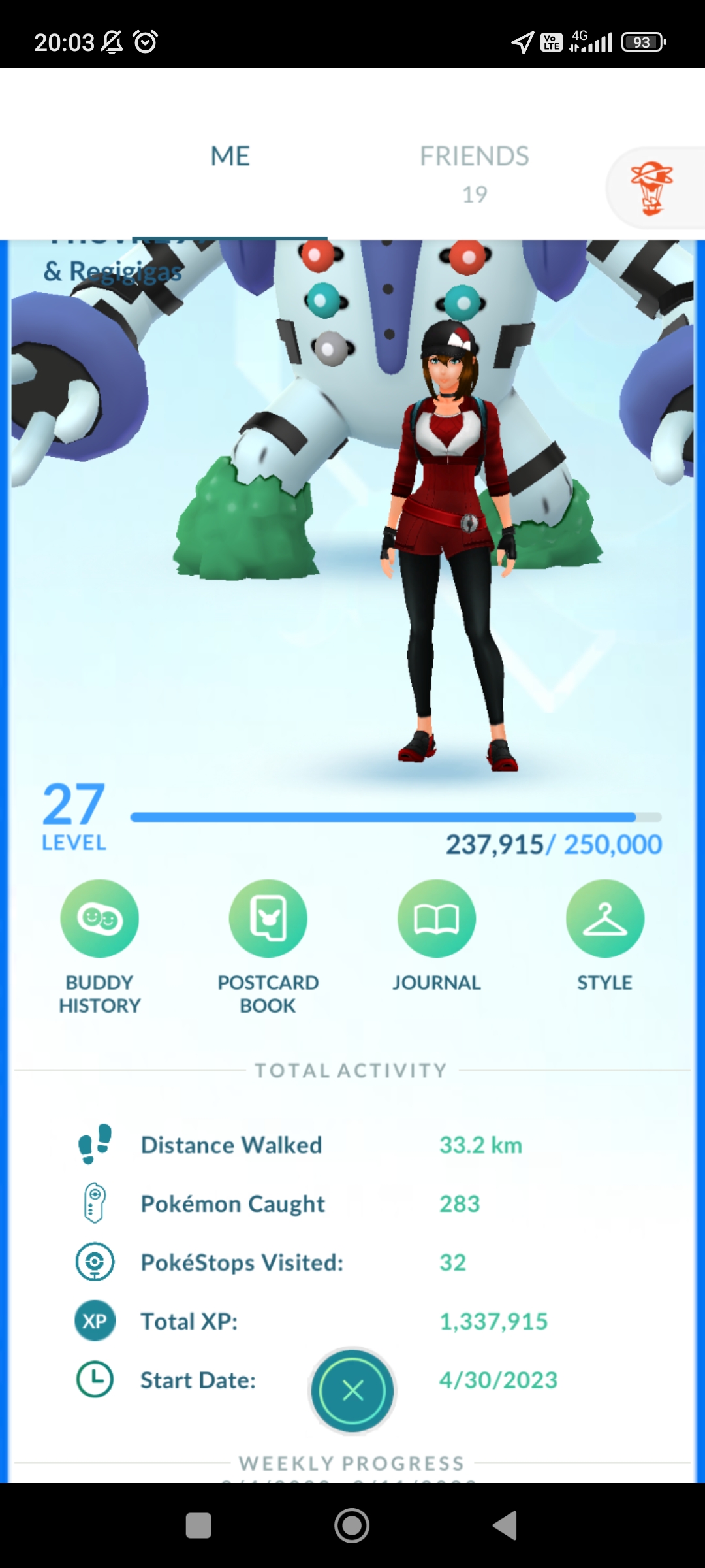 Shiny Regigigas - Pokemon Go