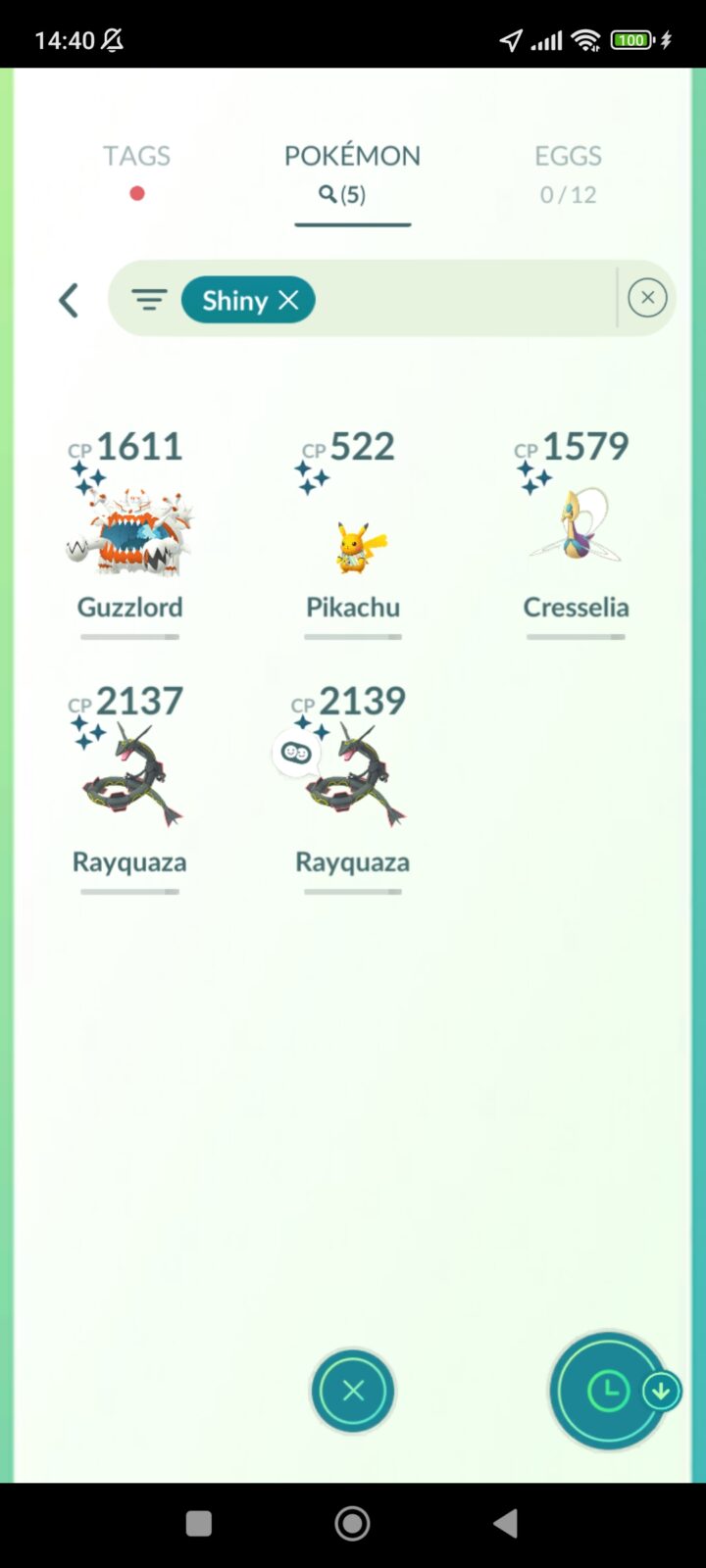 Pokémon GO ⚪ Regigigas ⚪ Registered or Not Registered Trade (30 days)