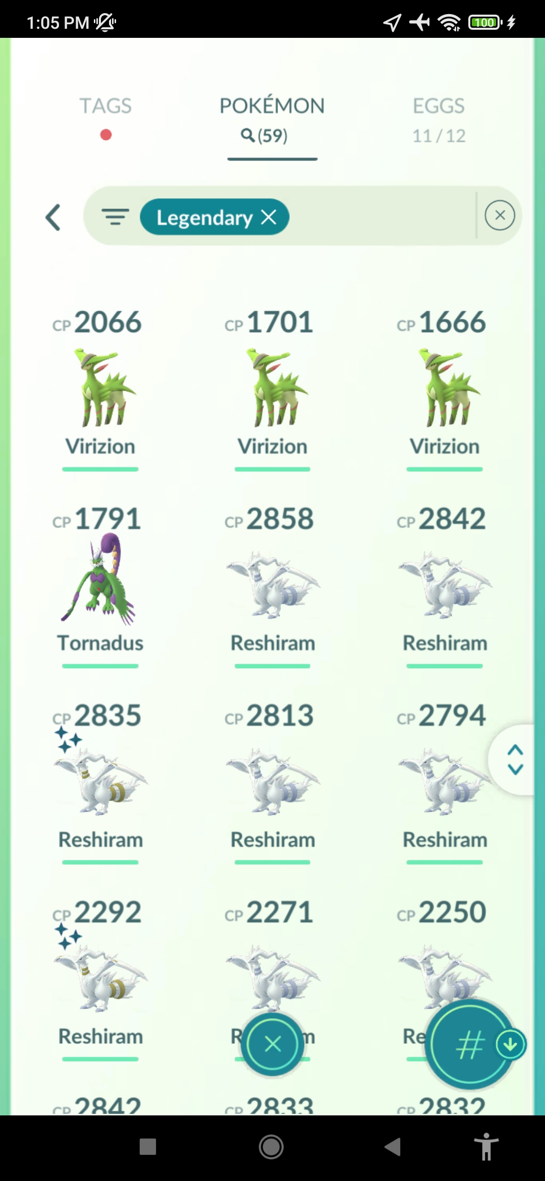 Pokémon GO Shiny Reshiram x2, Terrakion, Shadow Lugia, Cobalion, Regigigas - Mini Account (Read Describe) - Image 7