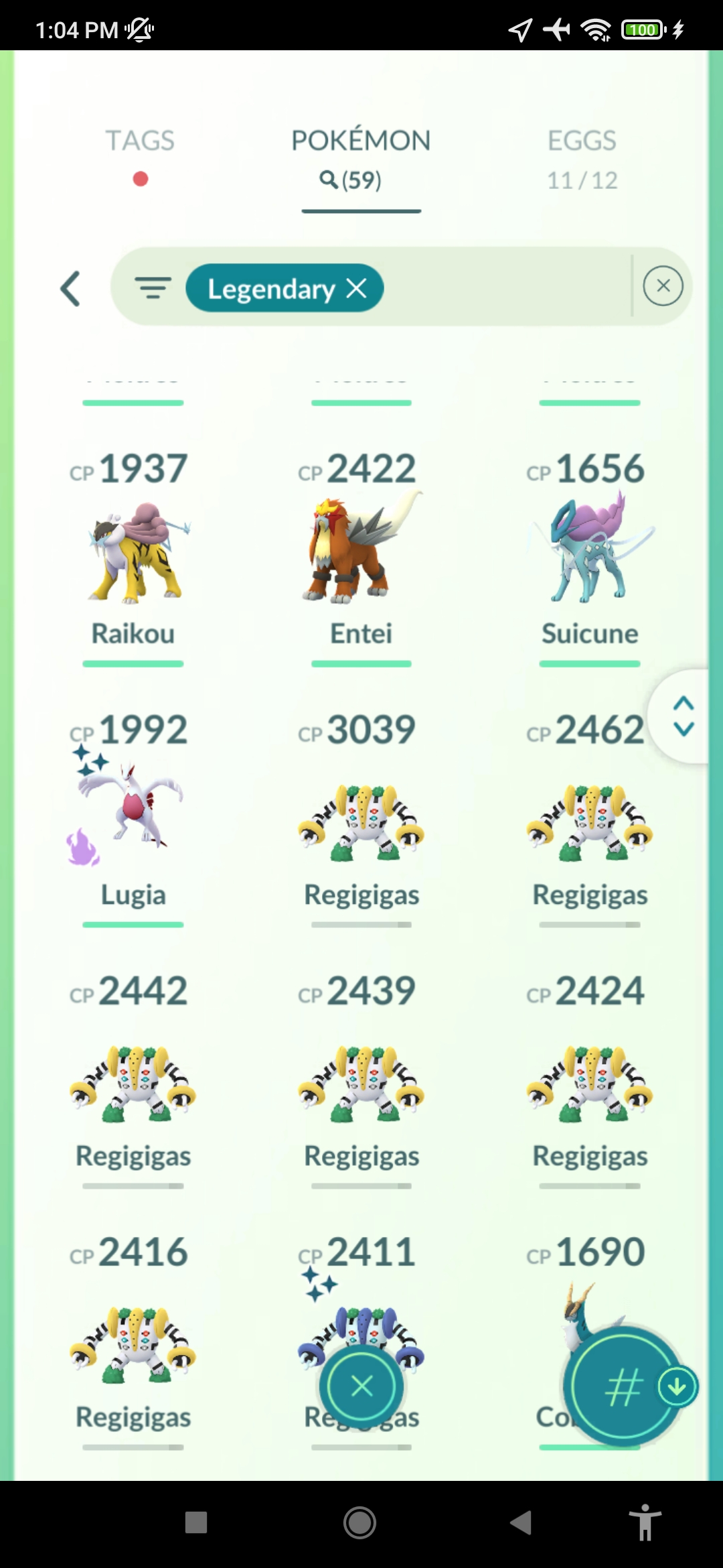 Pokémon GO Shiny Reshiram x2, Terrakion, Shadow Lugia, Cobalion, Regigigas - Mini Account (Read Describe) - Image 9