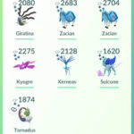 Pokémon GO Shiny Giratina Origin, Kyogre, Xerneas, Shadow Suicune, Tornadus, Zacian x2 - Mini Account (Read Describe)
