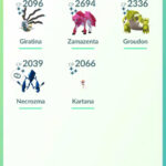 Pokémon GO Shiny Giratina Origin, Zamazenta, Kartana, Necrozma - Mini Account (Read Describe)
