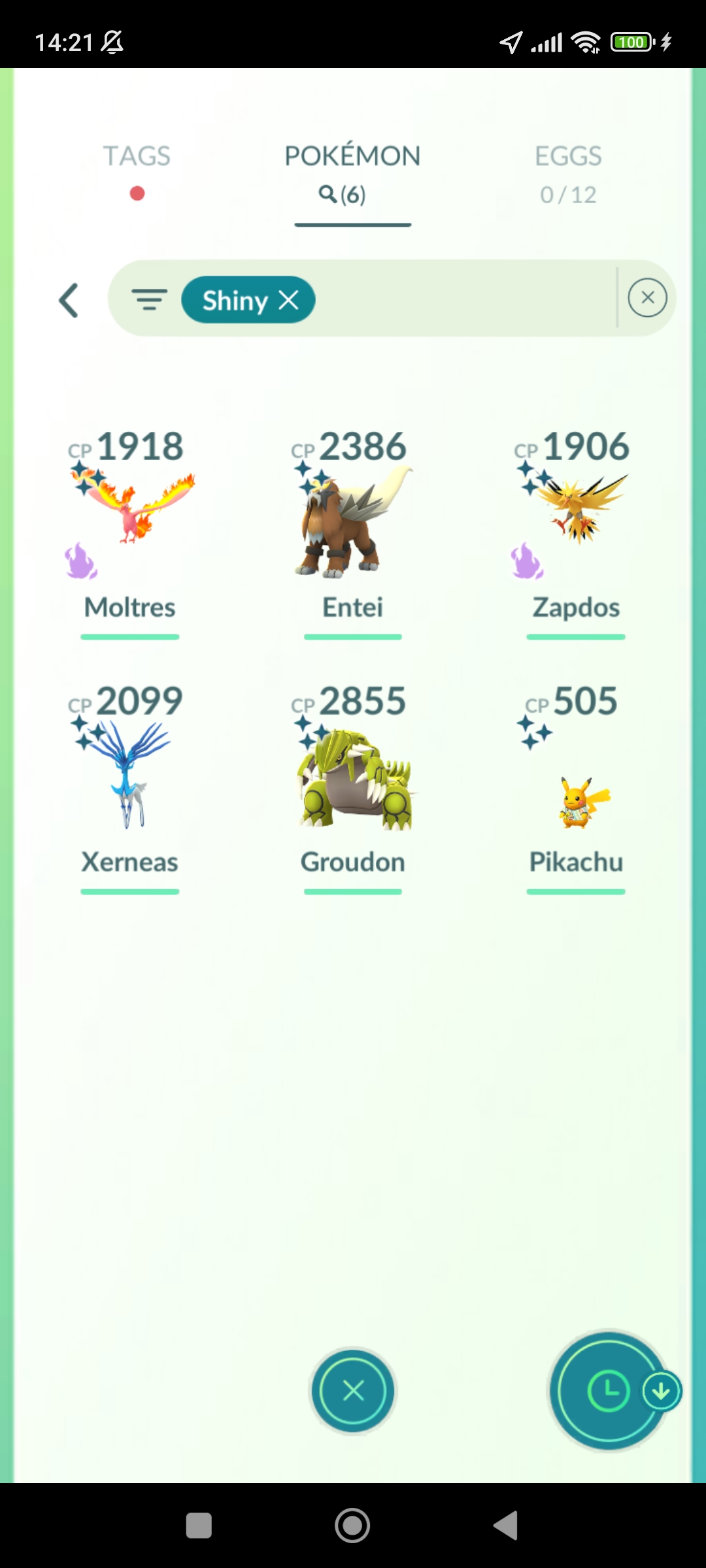 Shadow Zapdos Pokemon Trade Go