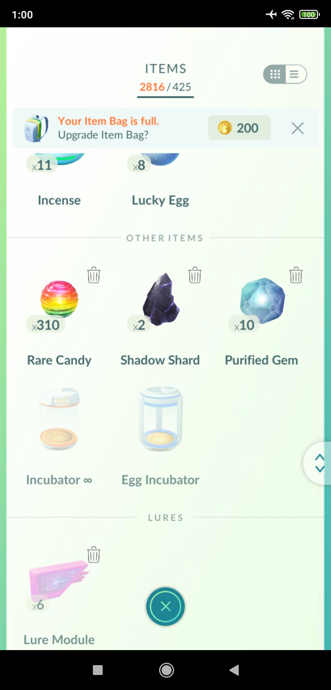 Pokémon GO Shiny Zekrom, Reshiram, Darkrai x2, Shadow Zapdos x2, Shadow Articuno - Mini Account (Read Describe) - Image 3