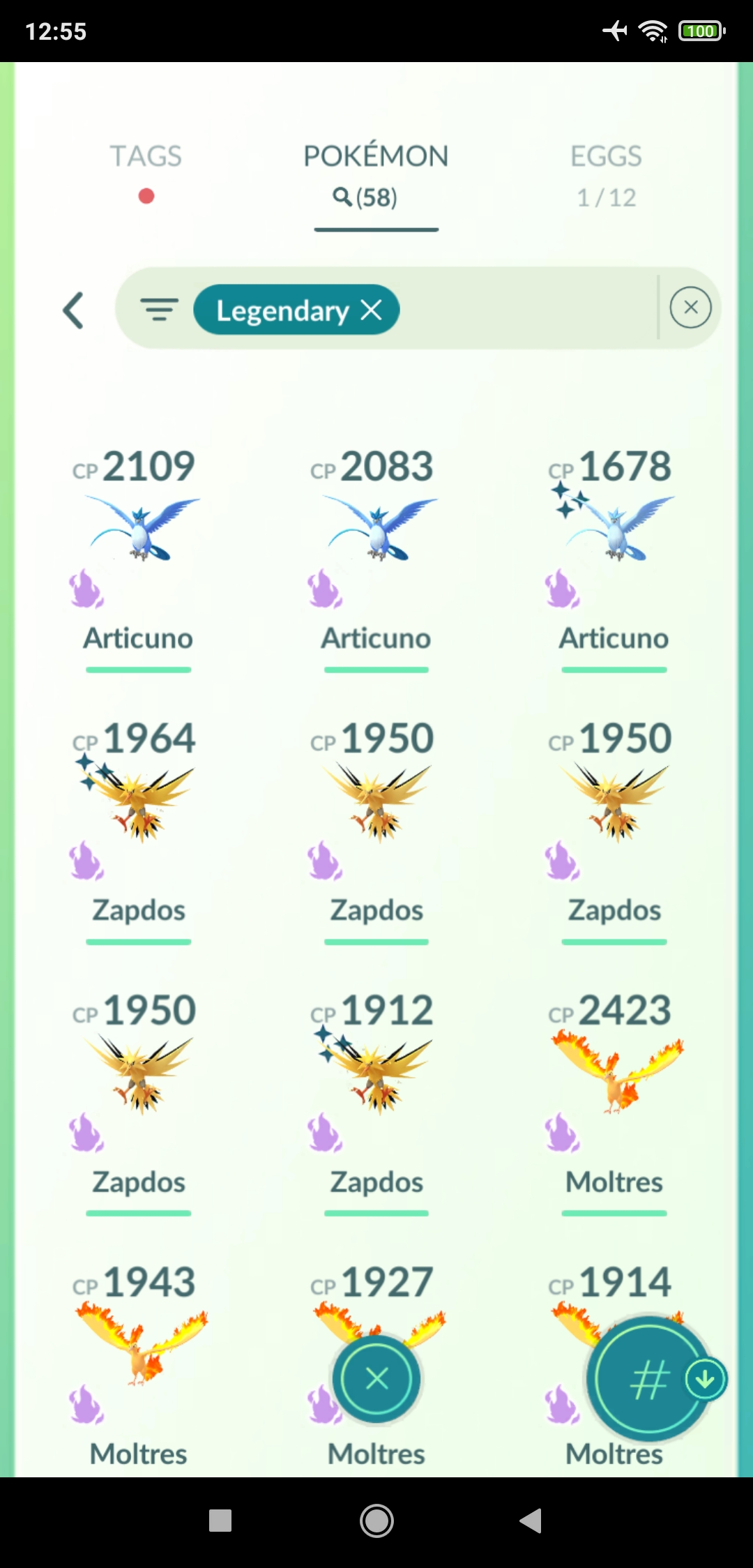 Pokémon GO Shiny Zekrom, Reshiram, Darkrai x2, Shadow Zapdos x2, Shadow Articuno - Mini Account (Read Describe) - Image 8