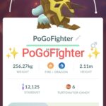 Pokémon GO Shiny Turtonator – Trade 1.000.000 stardust (Read Describe)