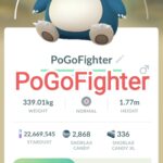 Pokémon GO Nightcap Snorlax – Trade 20.000 stardust (Read Describe)