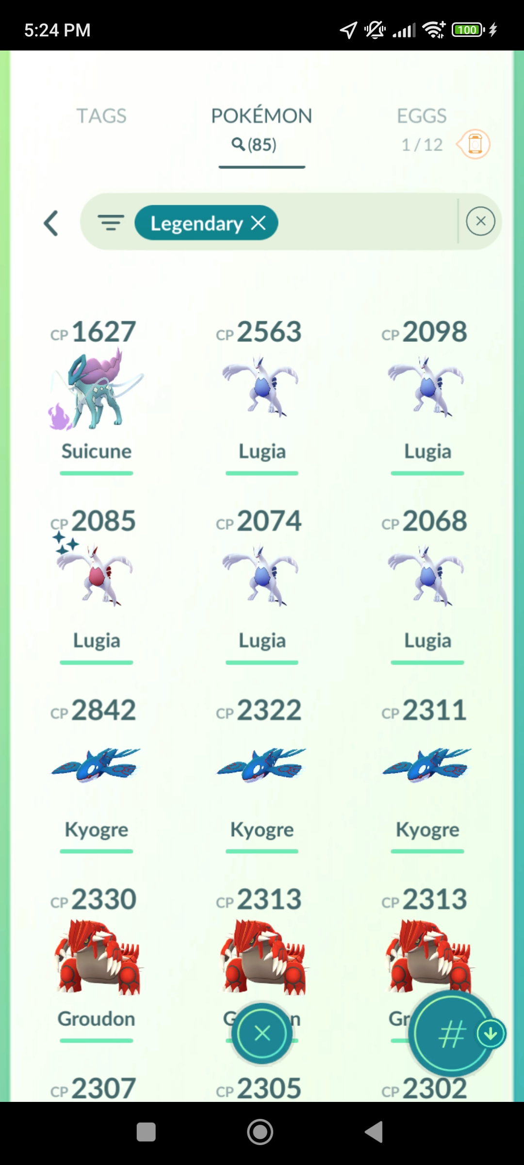Pokémon GO Shiny Kyurem, Palkia x2, Giratina x2, Genesect, Lugia, Zamazenta, Zacian, Xerneas x2 - Mini Account (Read Describe) - Image 7