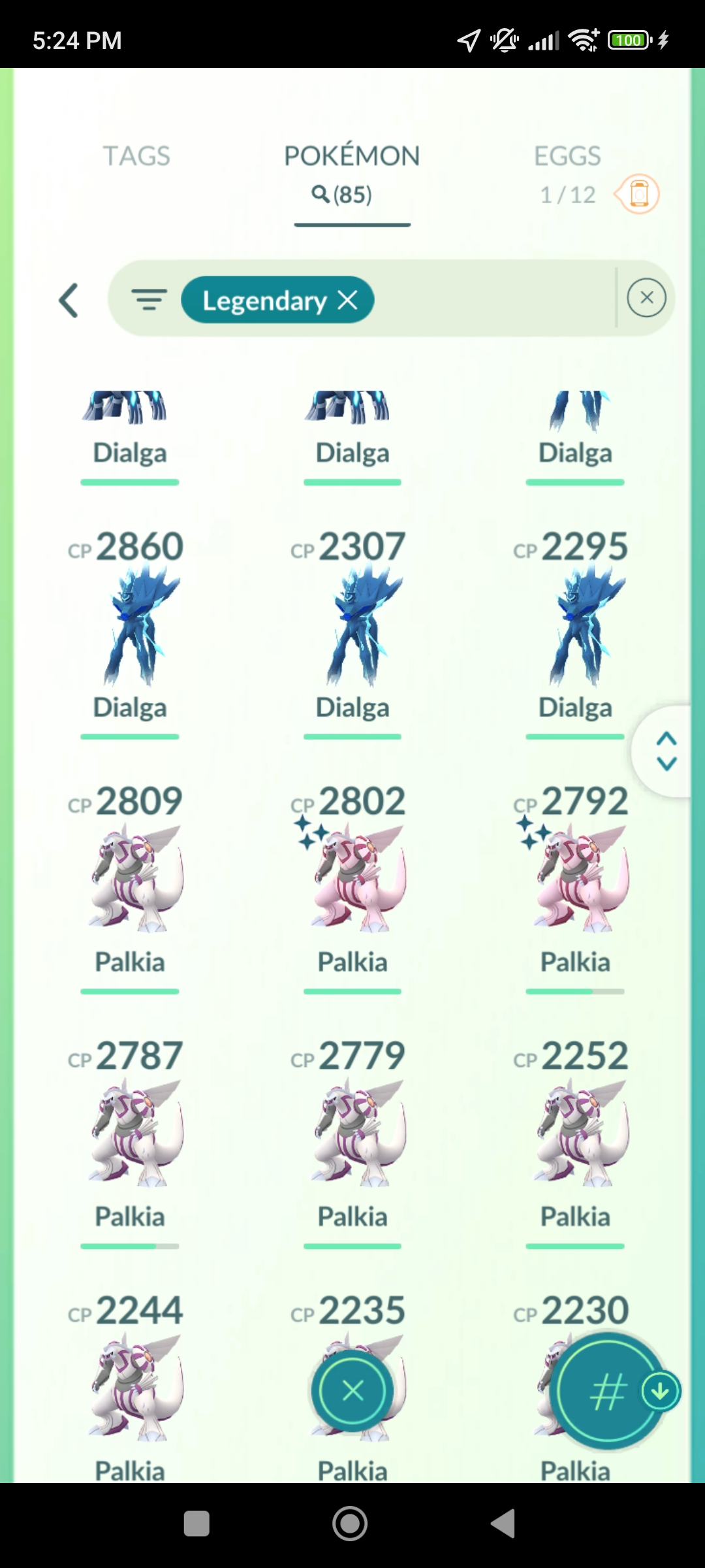 Pokémon GO Shiny Kyurem, Palkia x2, Giratina x2, Genesect, Lugia, Zamazenta, Zacian, Xerneas x2 - Mini Account (Read Describe) - Image 9