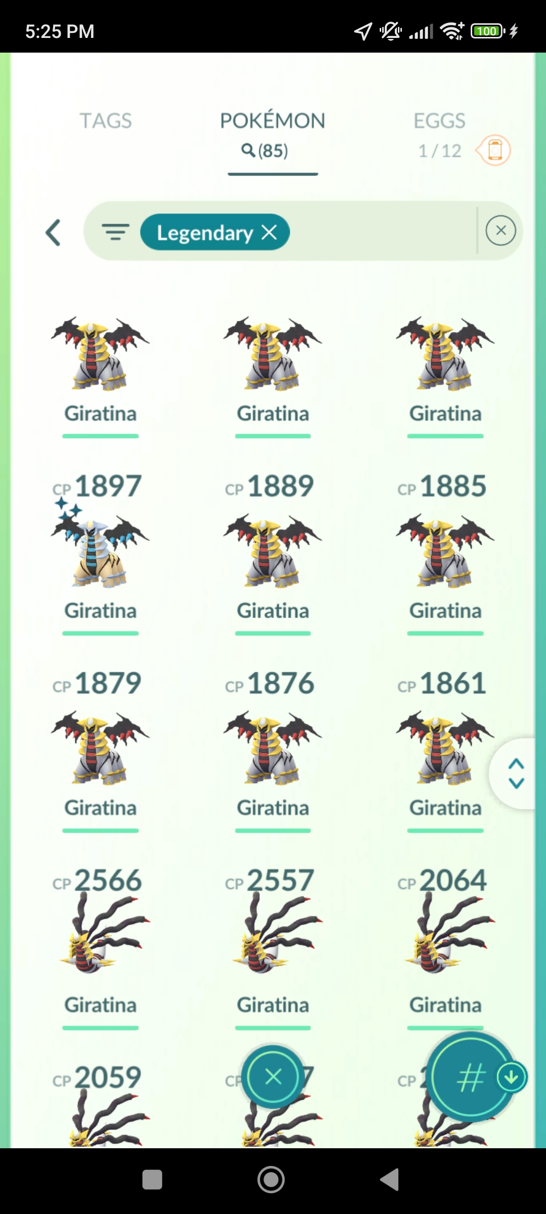 Pokémon GO Shiny Kyurem, Palkia x2, Giratina x2, Genesect, Lugia, Zamazenta, Zacian, Xerneas x2 - Mini Account (Read Describe) - Image 2