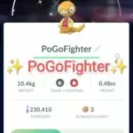 Pokémon GO Shiny Scraggy – Trade 1.000.000 stardust (Read Describe)