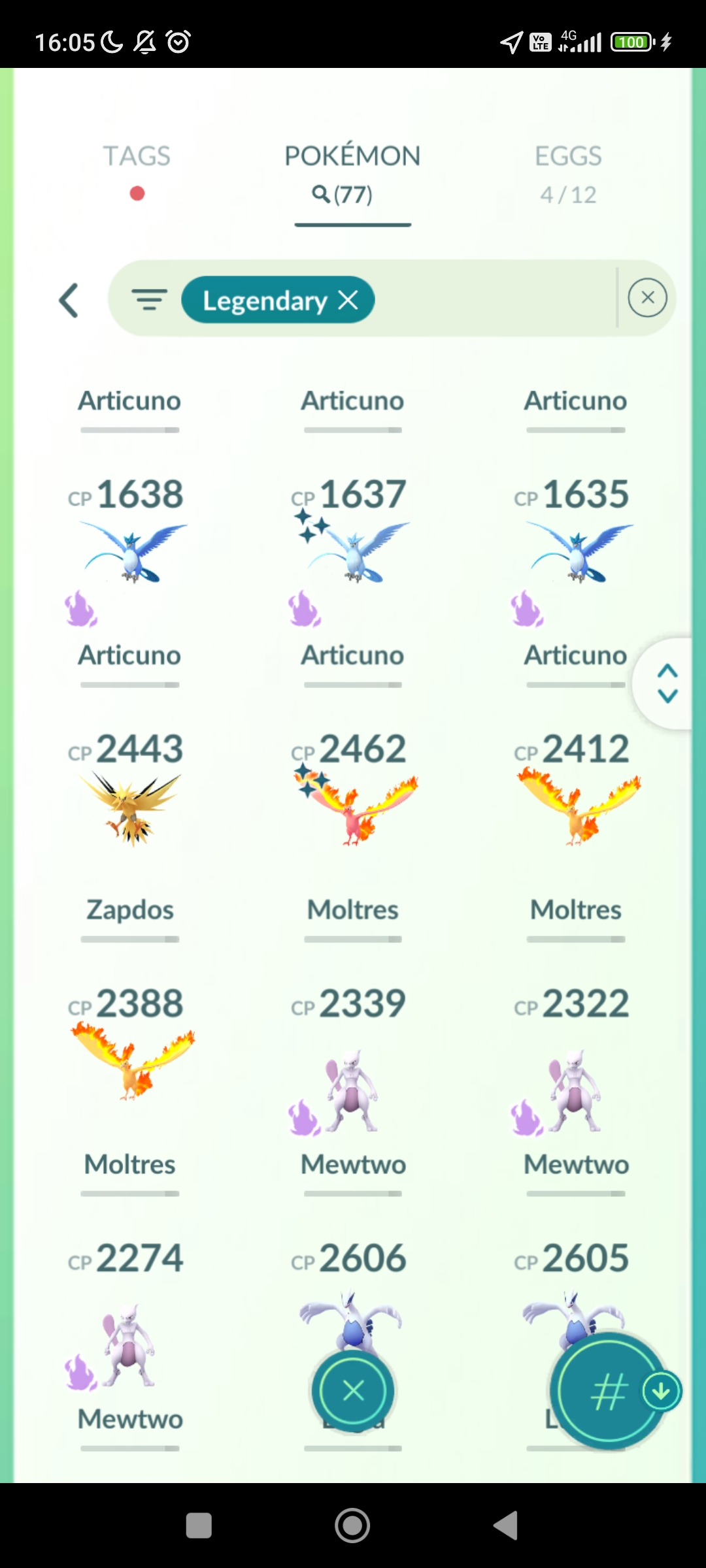 Pokémon GO Shiny Shadow Articuno, Moltres, Landorus, Lugia x2 - Mini  Account (Read Describe) - PoGoFighter