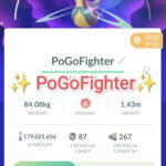 Pokémon GO Shiny Cresselia - Mini Account (Read Describe)