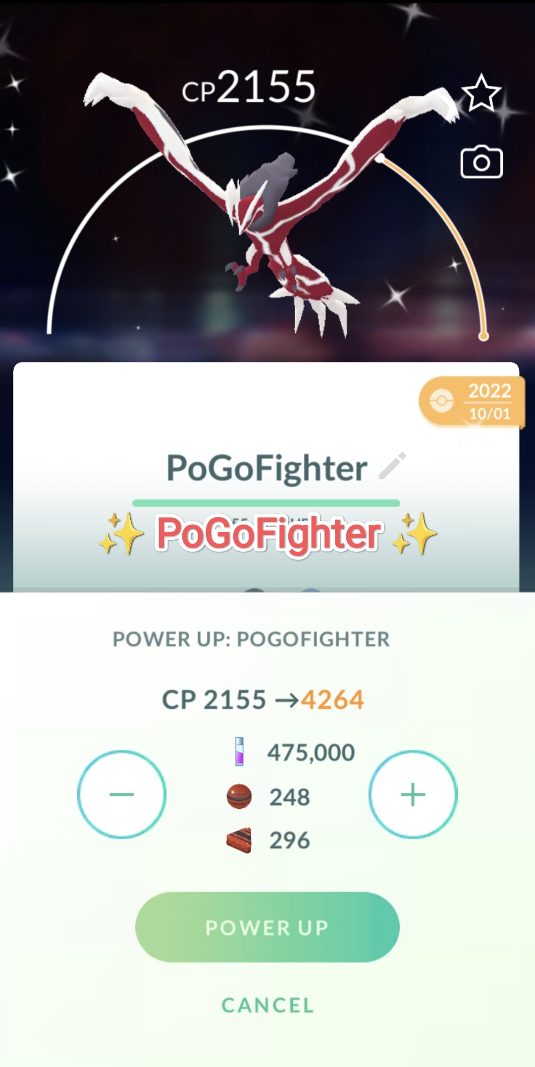 Pokémon GO Shiny Reshiram / Reshiram Level 40 / Level 50 – Unlock 2nd  Charge ATK (Fusion Flare) – PVP Master League – TRADE (Read Describe) -  PoGoFighter