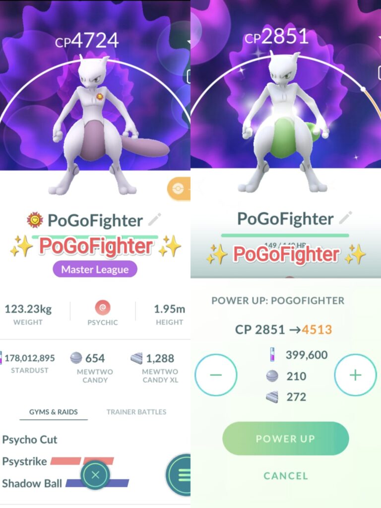 Pokemon Trade GO - Mewtwo 2400+ CP Shadow Ball/Psystrike & 3 Moves for PVP  Ultra