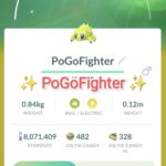 Pokémon GO Shiny Joltik - Trade 20.000 stardust (Read Describe)