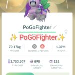 Pokémon GO Shiny Shiny Oranguru – Trade 1.000.000 stardust (Read Describe)